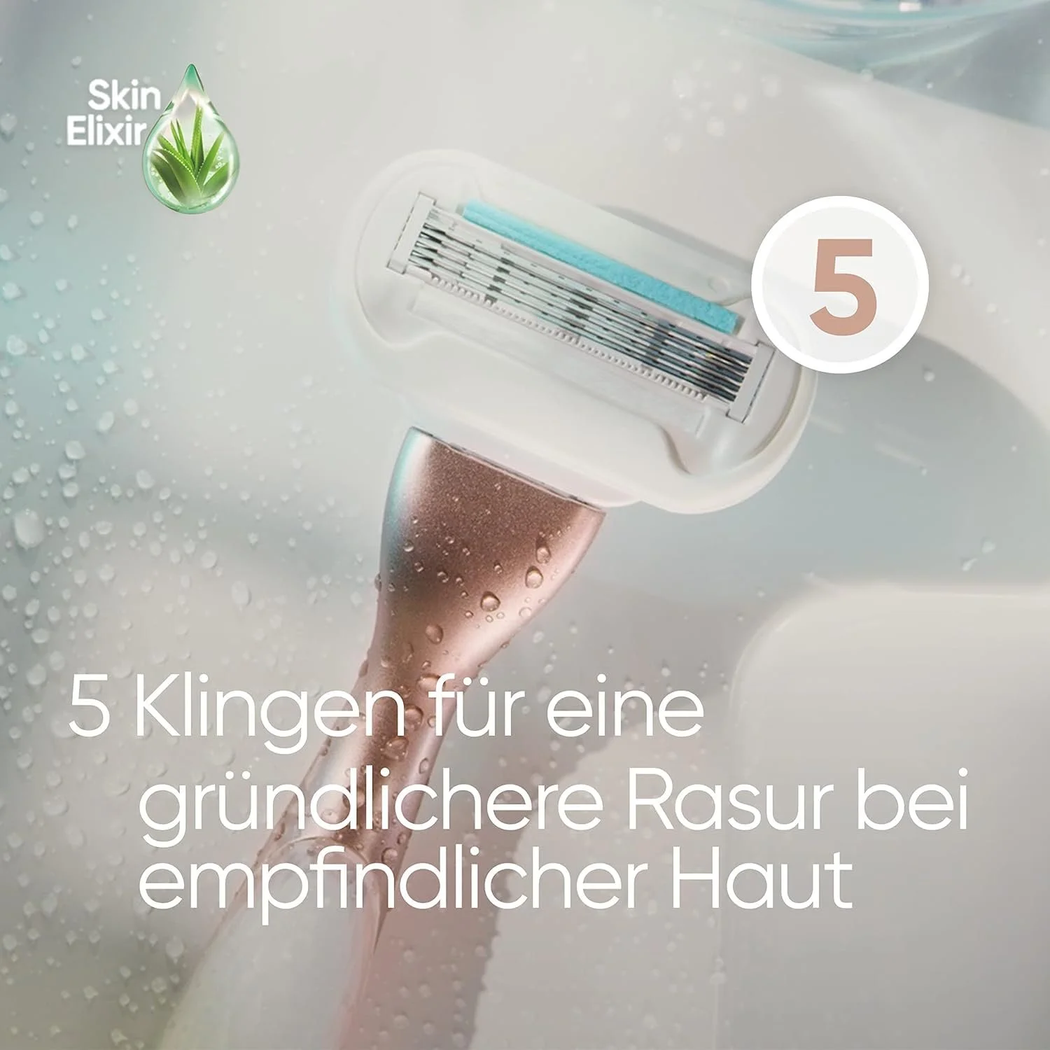Набор для бритья Gillette Venus Deluxe Smooth Sensitive Бритва 9 сменных кассет Гель Satin Care 240 мл, фото №3 Набор для бритья Gillette Venus Deluxe Smooth Sensitive Бритва 9 сменных кассет Гель Satin Care 240 мл, фото №3