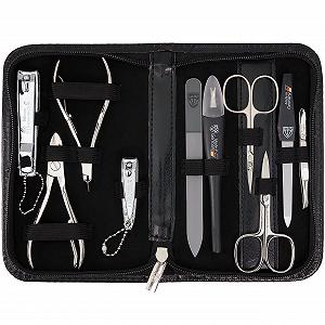 Купити Набір для манікюру та педикюру Drei Schwerter Exclusive, 10 предметів, Solingen (787200) - Фото 1 Набір для манікюру та педикюру Drei Schwerter Exclusive, 10 предметів, Solingen (787200) - Фото 1