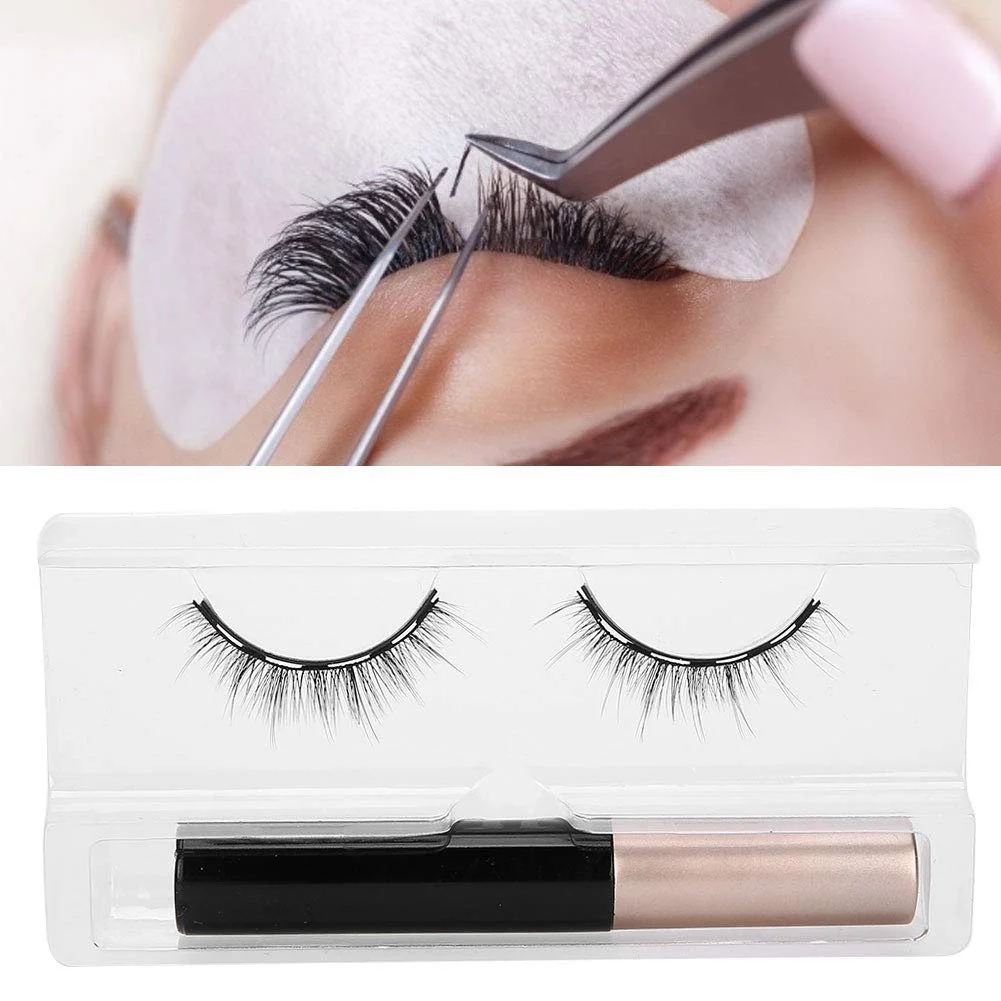 Накладные ресницы Магнитные с магнитной жидкой подводкой для глаз, фото №4 Накладные ресницы Магнитные с магнитной жидкой подводкой для глаз, фото №4