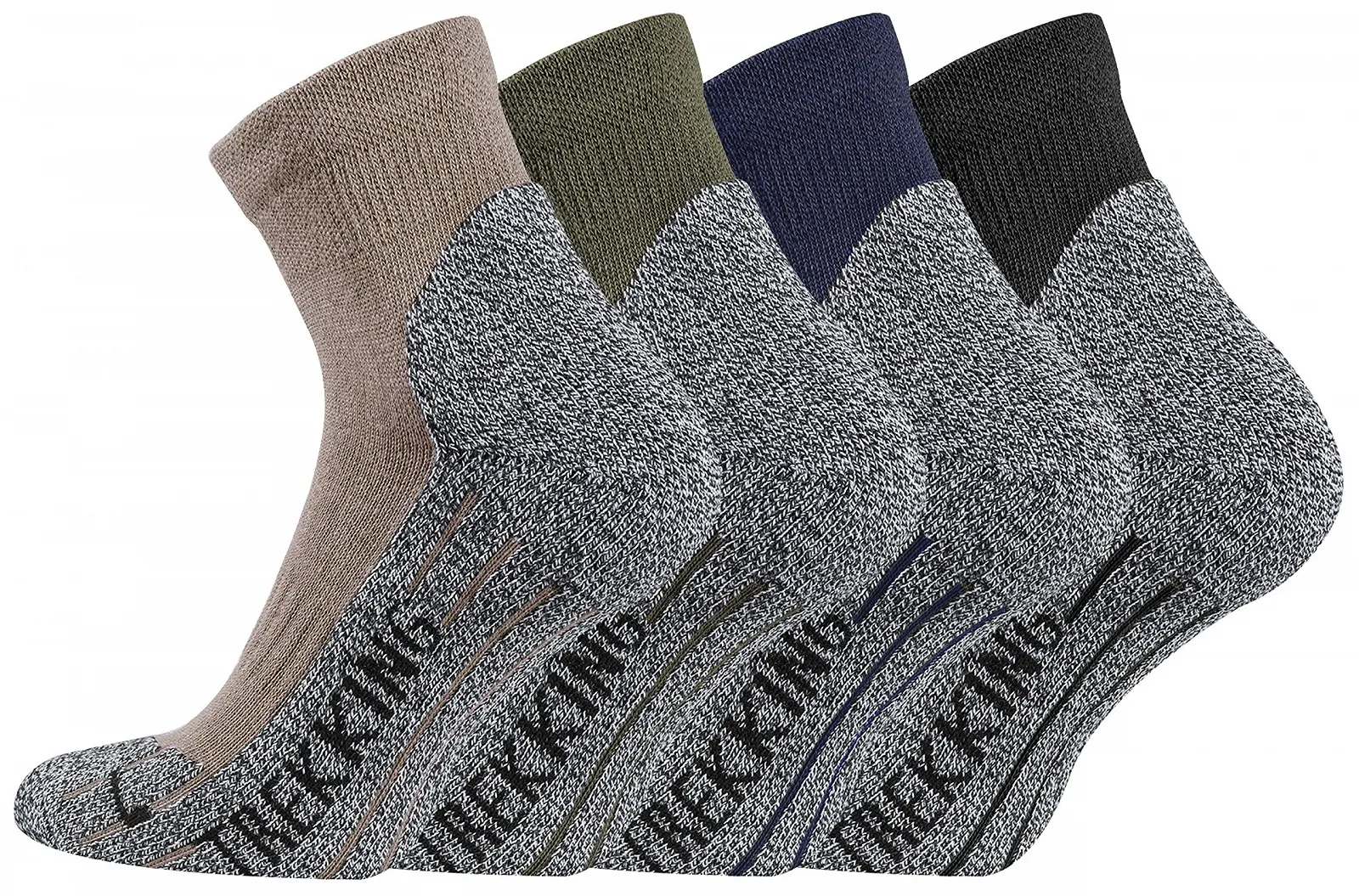 Шкарпетки TippTexx Trekking Short Shaft 4 пари, фото №2 Шкарпетки TippTexx Trekking Short Shaft 4 пари, фото №2