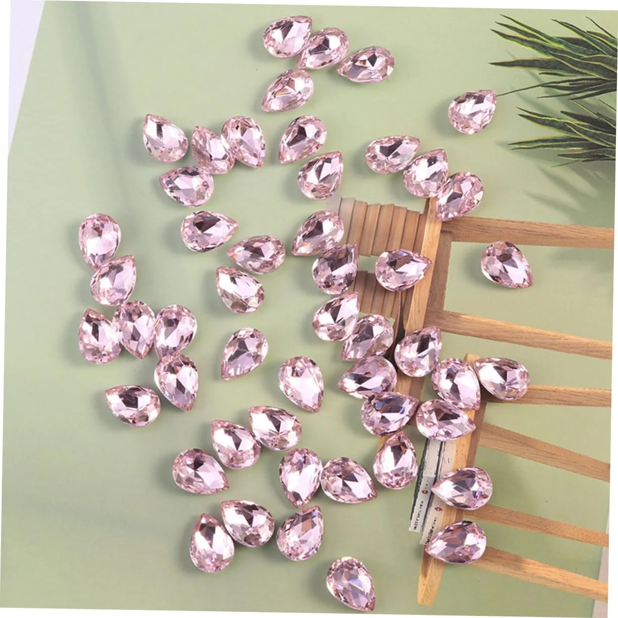 Набор 150 шт. Хрустальные бриллианты для ногтей, украшения для ногтей, заклепки для ногтей, наклейки для ногтей, аксессуары для ногтей, драгоценности для ногтей, наклейки для ногтей, вставки для сверления, капли воды, стекло, фото №5