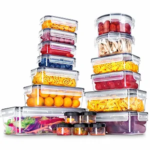 Контейнери для зберігання їжі KAGUYA 36 Pack 40 мл - 2.5 л BPA-Free - Фото 1