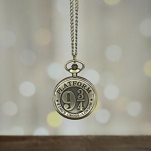 Карманные часы на цепочке Платформа 9 3/4. Гарри Поттер Harry Potter - Фото 1