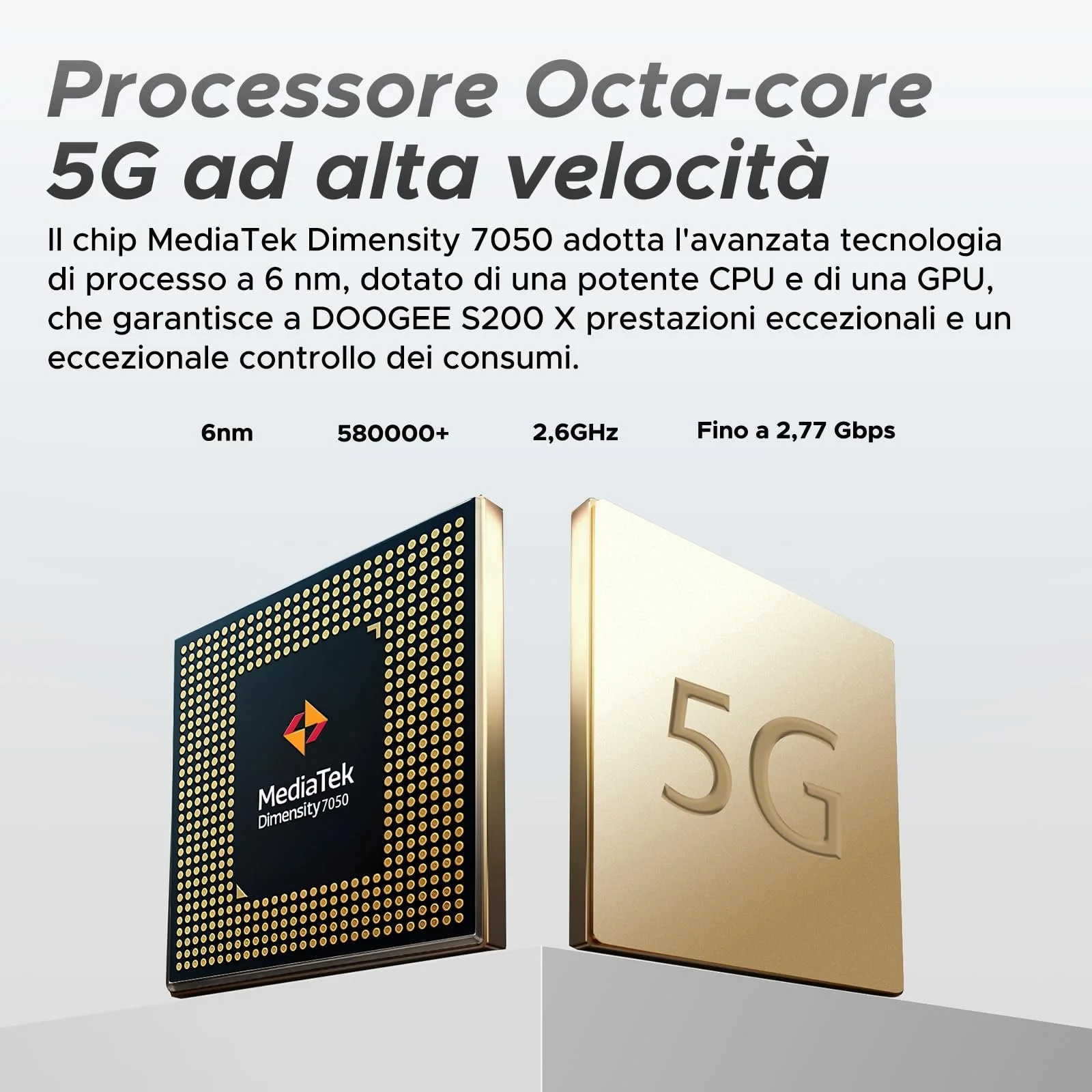 Смартфон DOOGEE S200 X 5G 32GB (12+20) RAM 512GB ROM 6,72" FHD+ 120Hz 100MP AI 10100mAh/33W Yellow, фото №2 Смартфон DOOGEE S200 X 5G 32GB (12+20) RAM 512GB ROM 6,72" FHD+ 120Hz 100MP AI 10100mAh/33W Yellow, фото №2