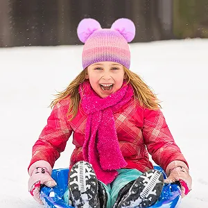 В'язана зимова шапка для дітей CHUANGLI synthetic.ua - Фото 1