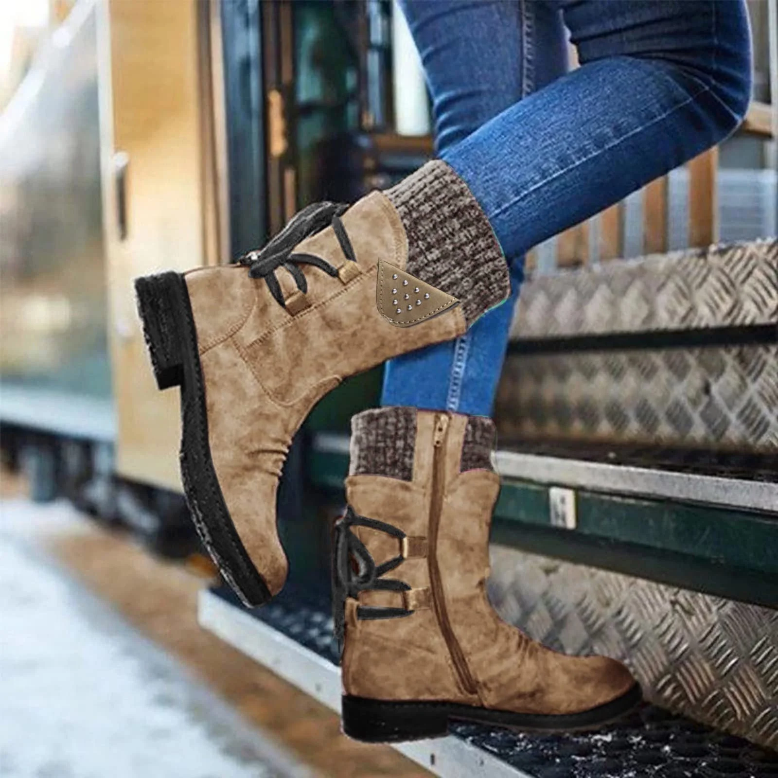 Высокие ботинки (для женщин), фото №3