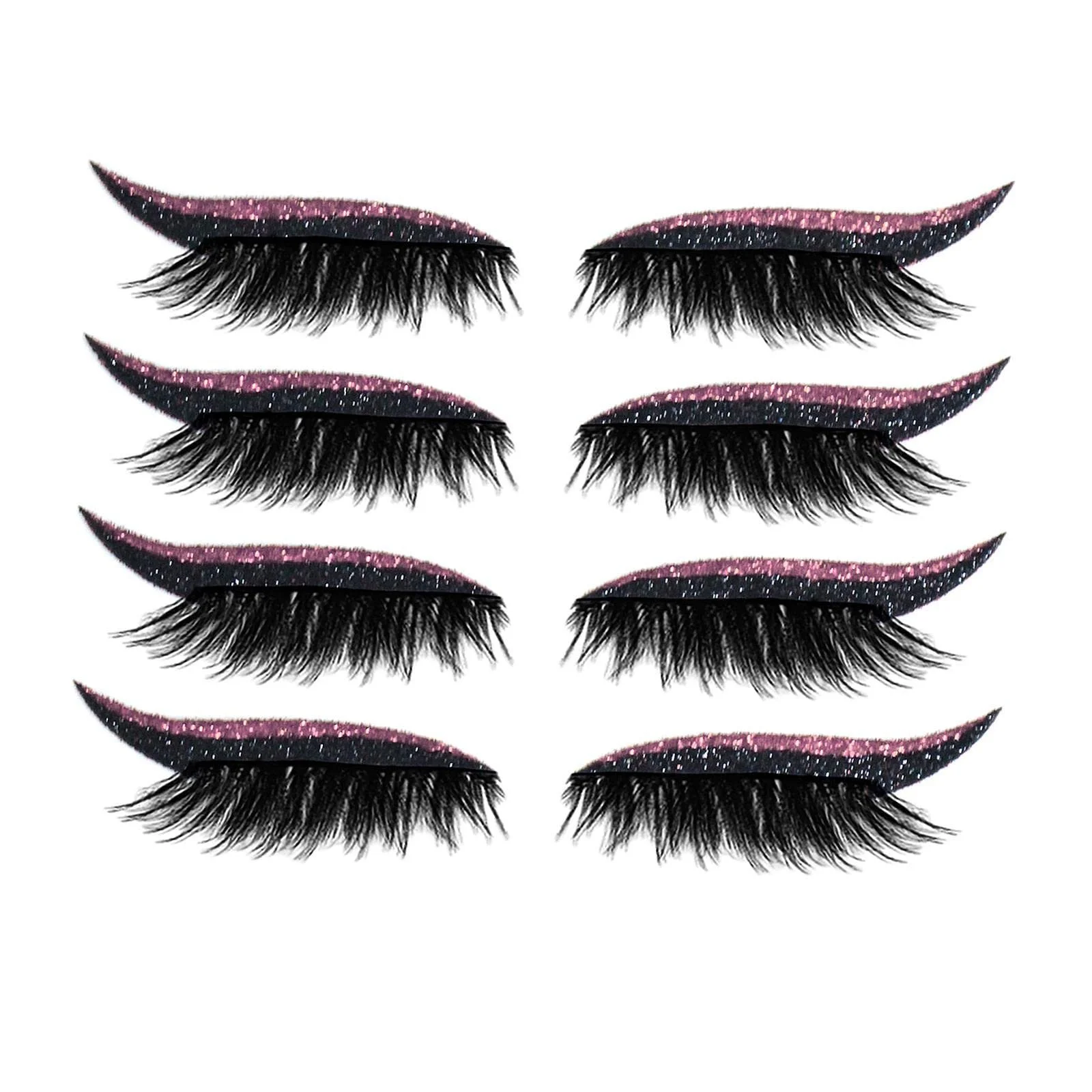 Накладные ресницы Розовый, фото №1