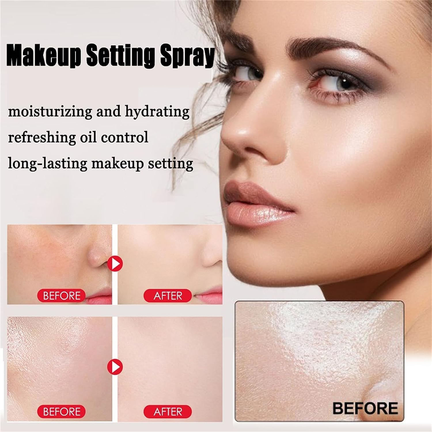 Спрей-основа Glamstay+ Matte Finishing Long Lasting, фото №5