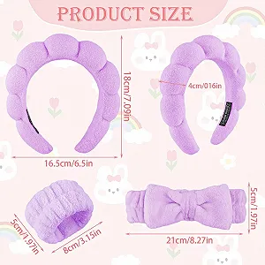 Повязка для СПА для умывания лица для женщин synthetic.ua - Фото 1