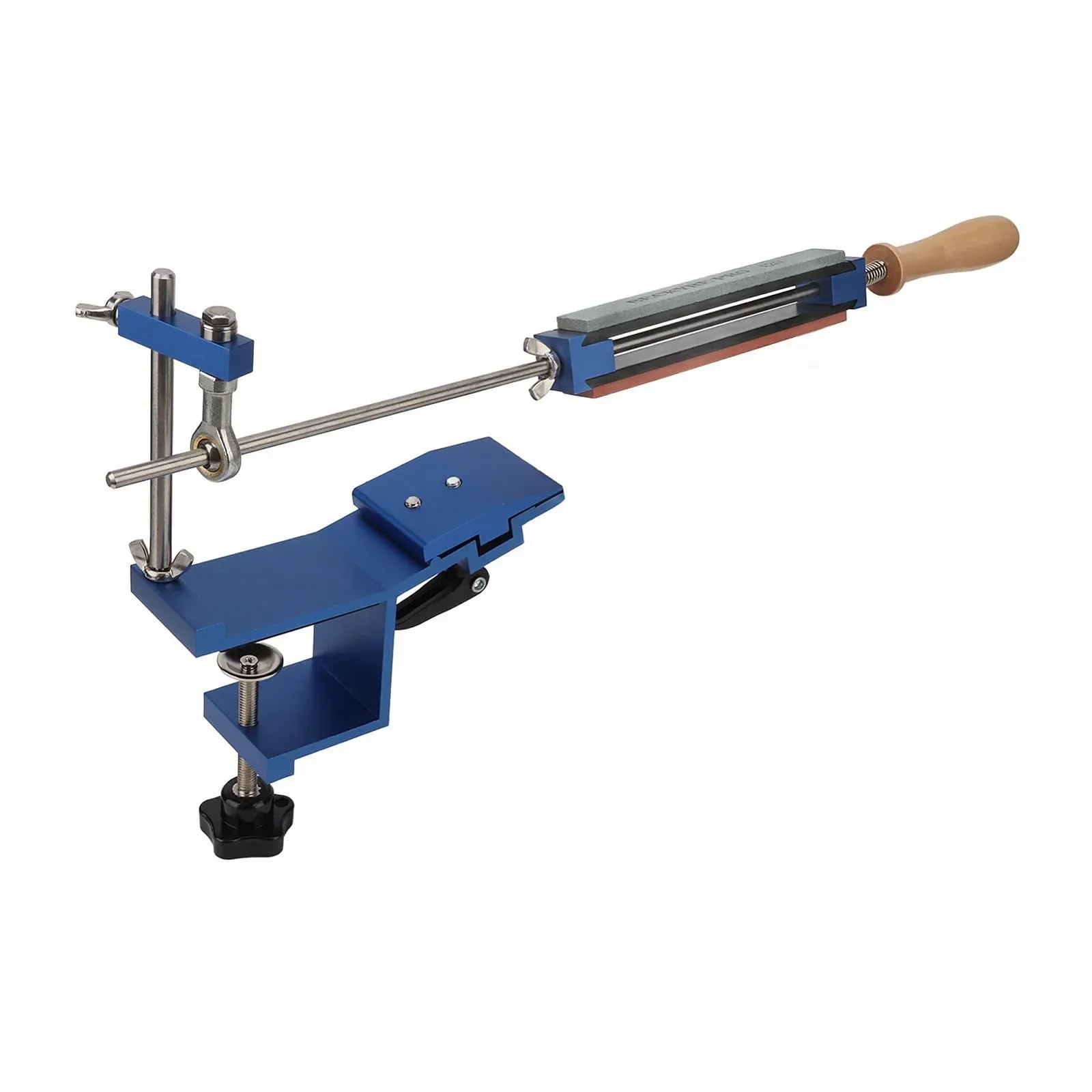 Система для заточування ножів з 4 каменями професійна Flip Fixed Angle нержавіюча сталь, фото №8 Система для заточування ножів з 4 каменями професійна Flip Fixed Angle нержавіюча сталь, фото №8