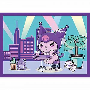 Пазлы Trefl Kuromi Kuromi Day 4 в 1 35-70 элементов synthetic.ua - Фото 1