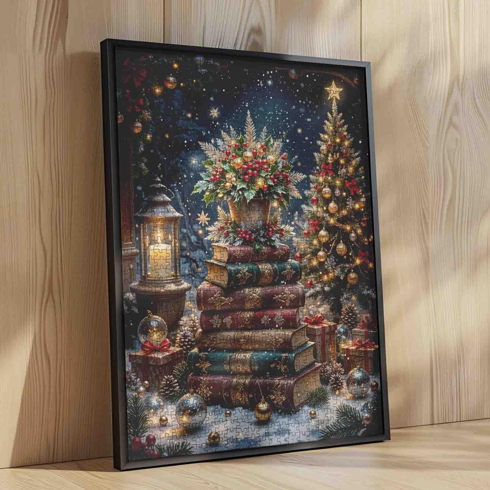Пазл Christmas Books and Tree 1000 деталей 50 x 70 см, фото №4