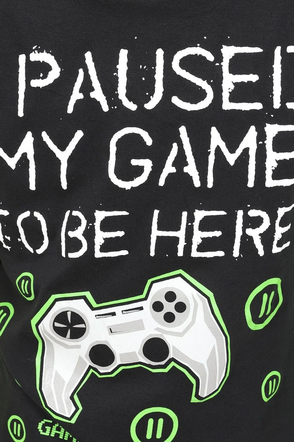 Піжама I Paused My Game to Be Here Чорний, фото №3