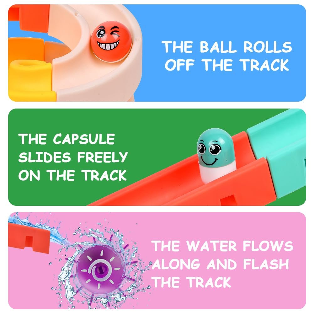 Игрушка для ванны OSDUE, Водная с мраморным треком и присоской., фото №4 Игрушка для ванны OSDUE, Водная с мраморным треком и присоской., фото №4