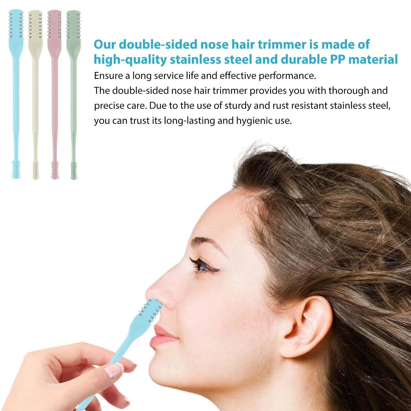 Тример GOEDCH Double Sided Nose Hair Trimmer 2-в-1, фото №3