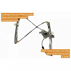 Склопідйомник VAICO V42-0357 CITROËN PEUGEOT synthetic.ua - Фото 1