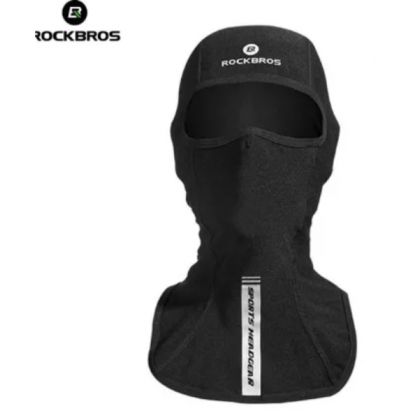 Балаклава ROCKBROS LF7149 -8С, маска Преміум, підшлемник, Чорна (2412194207), фото №1