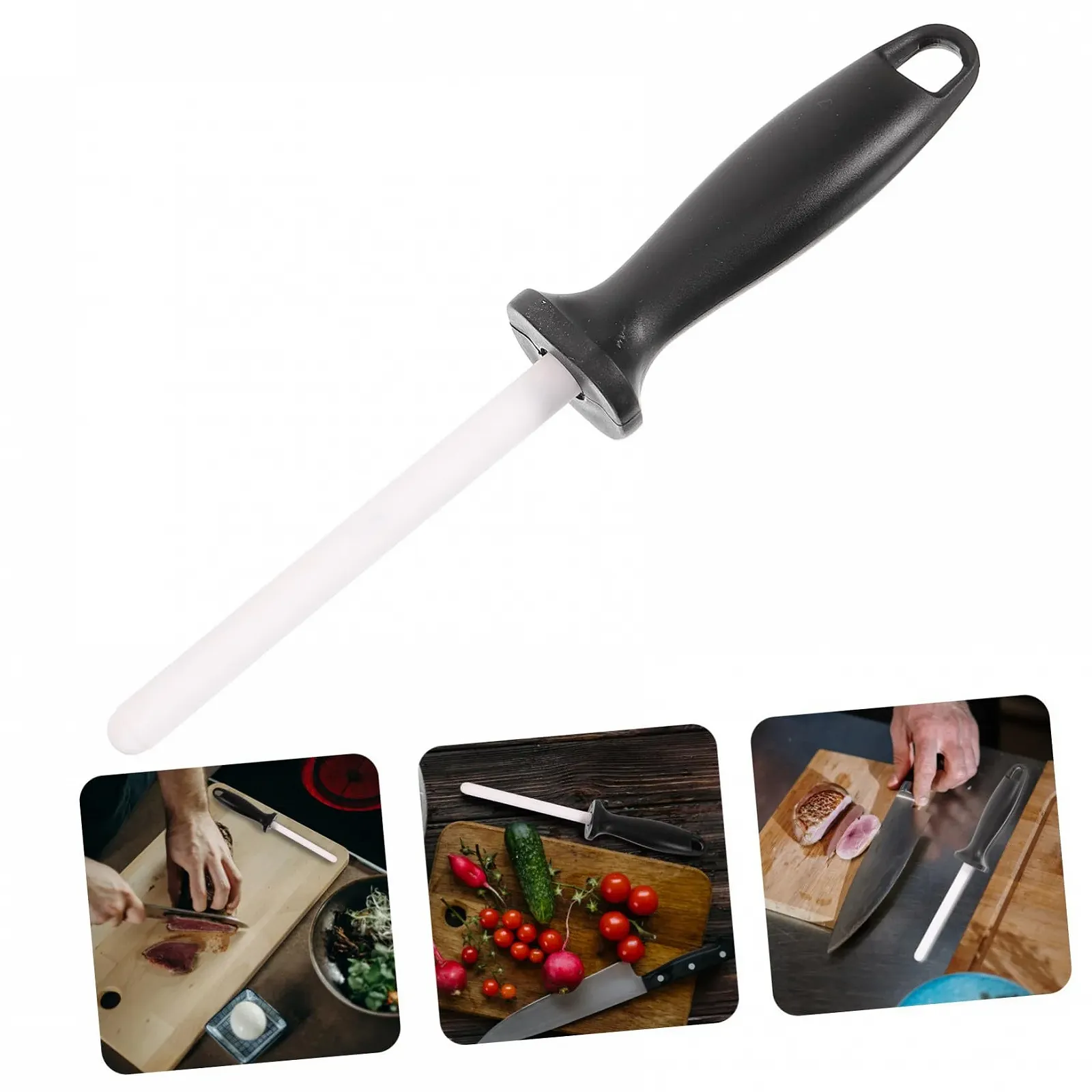 Точилка для ножей Garneck портативная эргономичная бытовая, фото №4