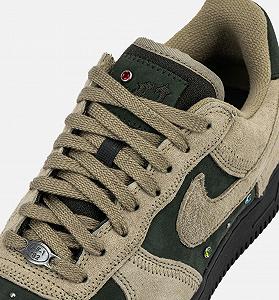 Кроссовки Nike Air Force 1 Low Dark Army Neutral Olive Gems Размер 46 synthetic.ua - Фото 1