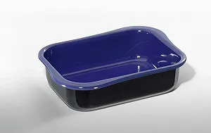 Форма для запікання Riess Classic Hotel Profi 36 см Чорна - Фото 1