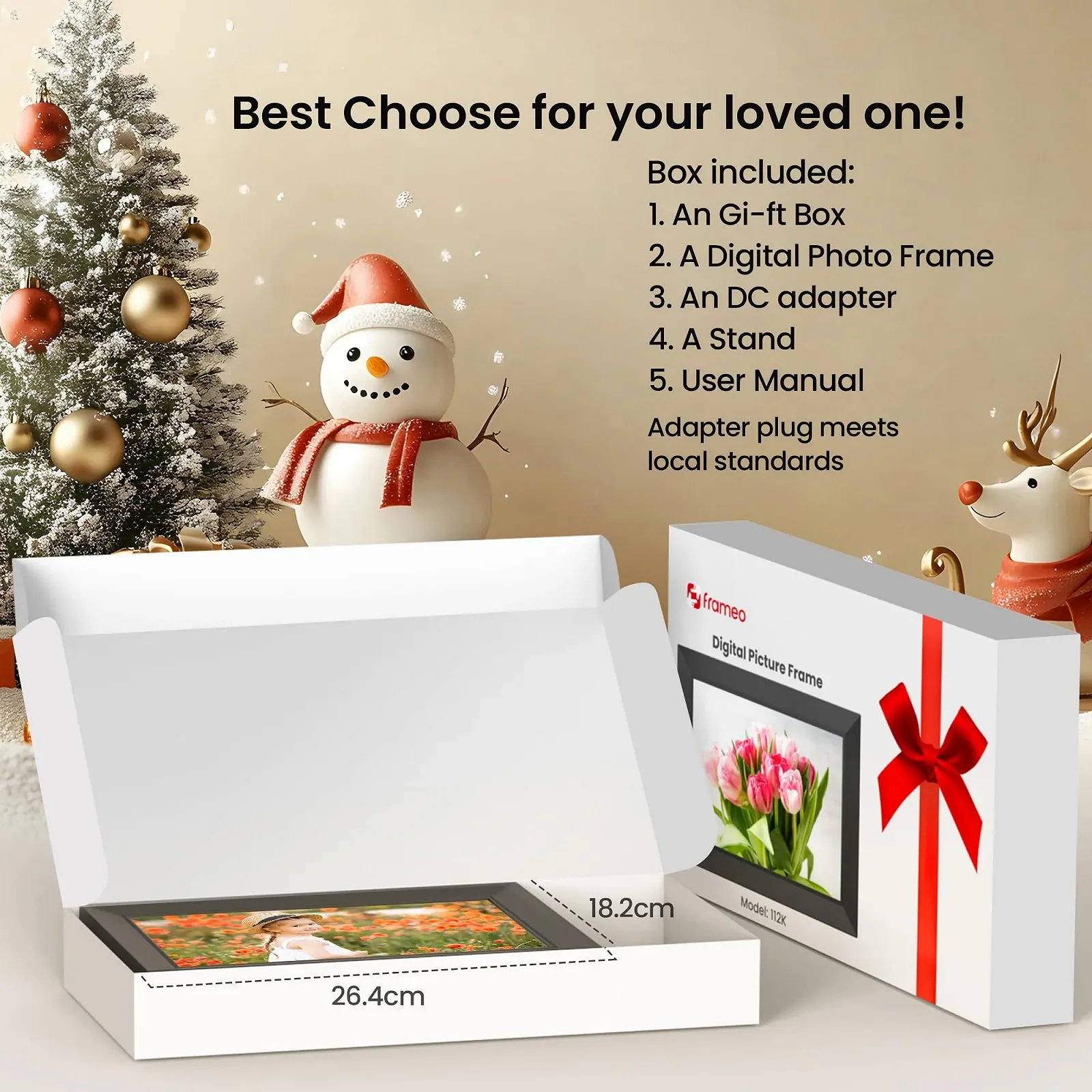 Цифровая фоторамка FRAMEO 10.1 дюйма 1280 x 800 IPS Touchscreen 32 GB Auto Rotation, фото №9 Цифровая фоторамка FRAMEO 10.1 дюйма 1280 x 800 IPS Touchscreen 32 GB Auto Rotation, фото №9