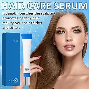 Охлаждающая ампула для волос, 2 шт. Сыворотка для волос с роликовым аппликатором с охлаждающим эффектом, Сыворотка для роста волос для кожи головы для мужчин и женщин, Улучшает блеск волос, Ускоряет рост волос synthetic.ua - Фото 1