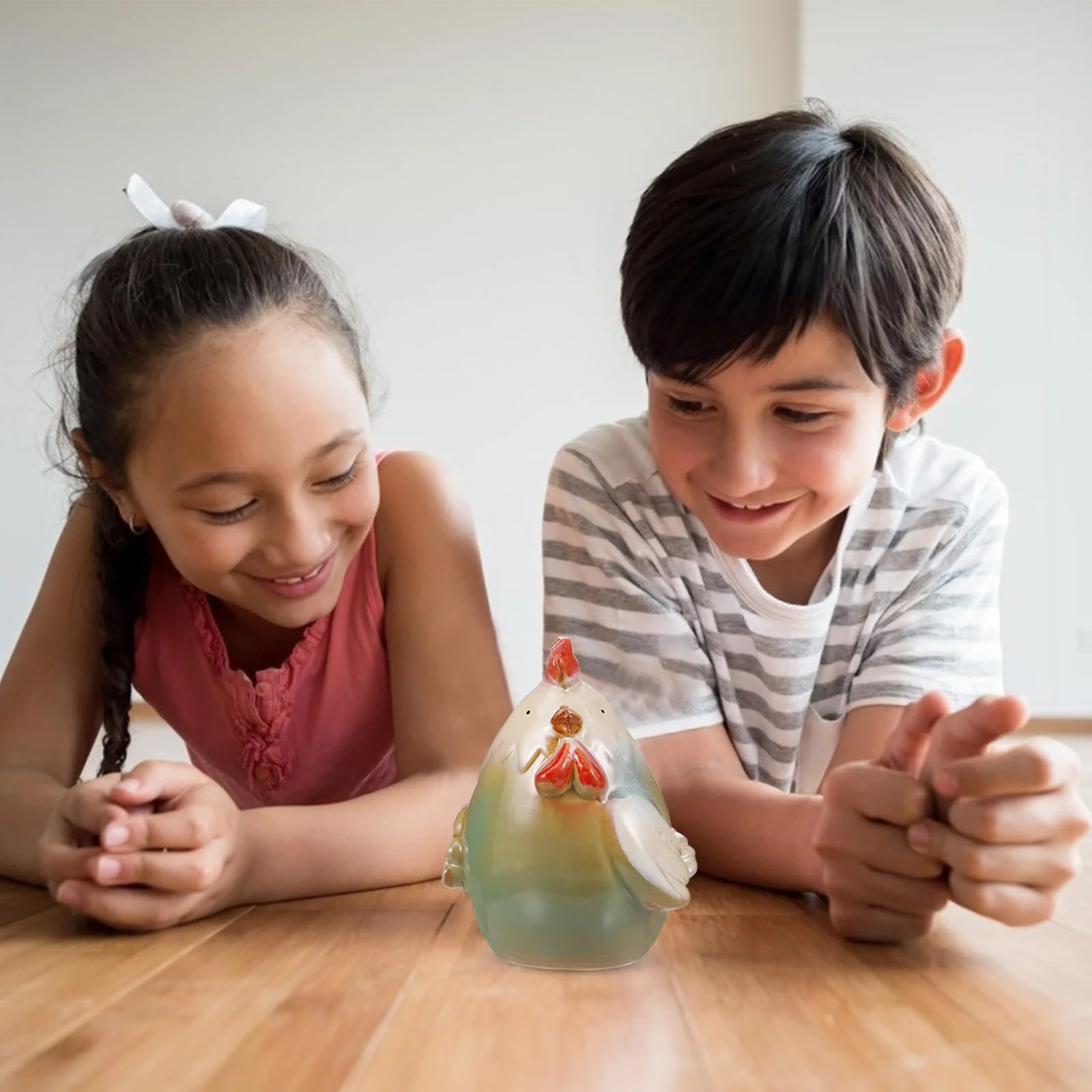 Скарбничка VOSAREA Курча Керамічна Декоративна, фото №6