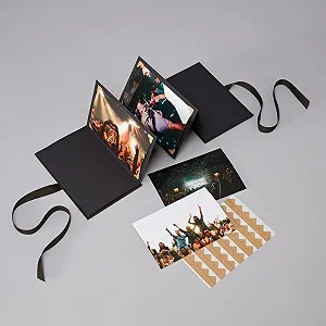 Фотоальбом-гармошка Semikolon Classico Черный b6 synthetic.ua - Фото 1