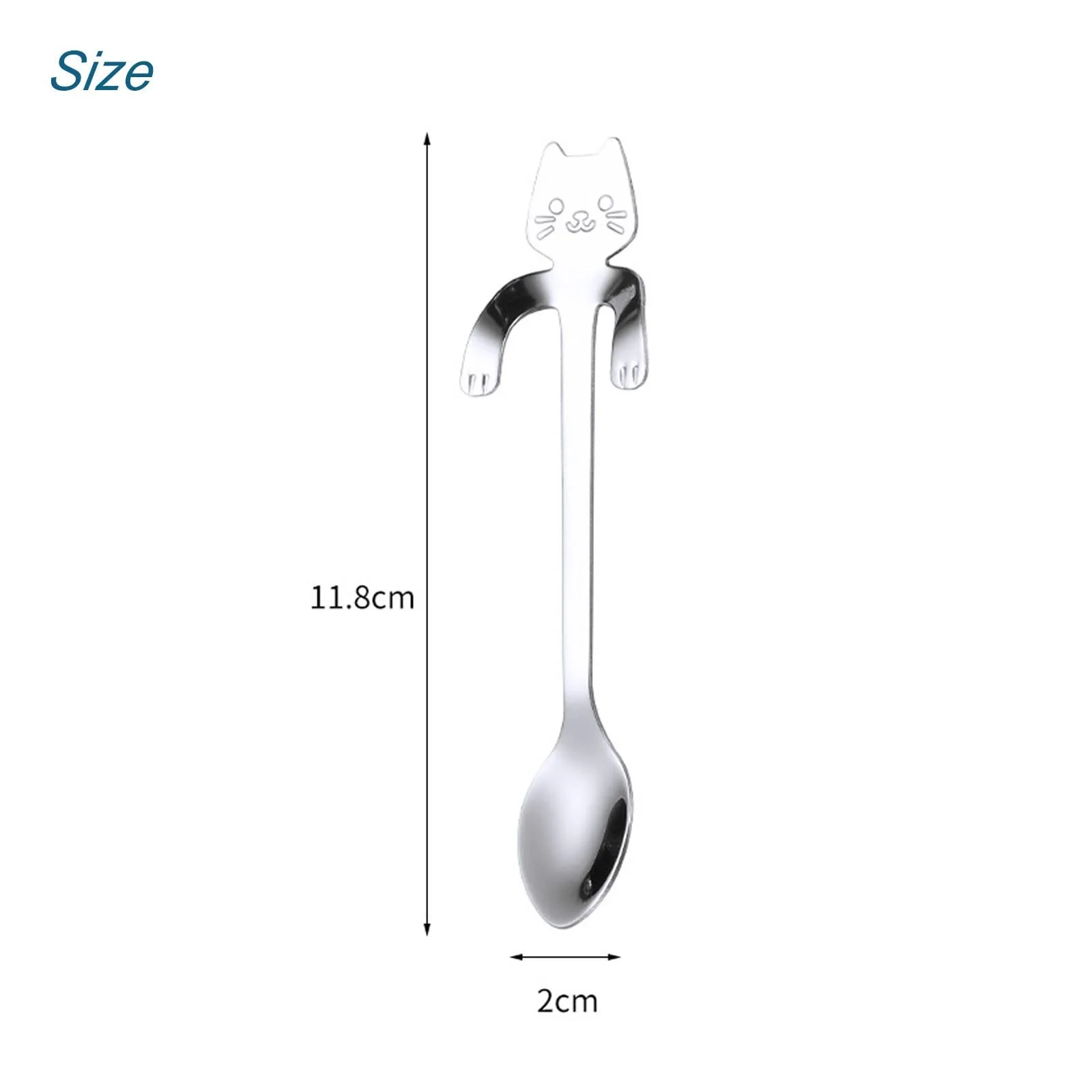 Ложка Кавова У Формі Кота, фото №4