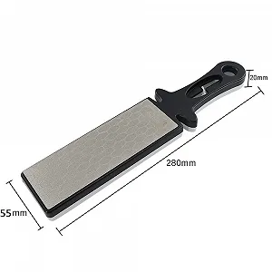 Точилка алмазна двостороння 400/1000 грит для ножів та ножиць багатофункціональна synthetic.ua - Фото 1