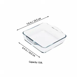 Форма для запікання SOLUSTRE скляна з подвійними термостійкими ручками Овальна synthetic.ua - Фото 1