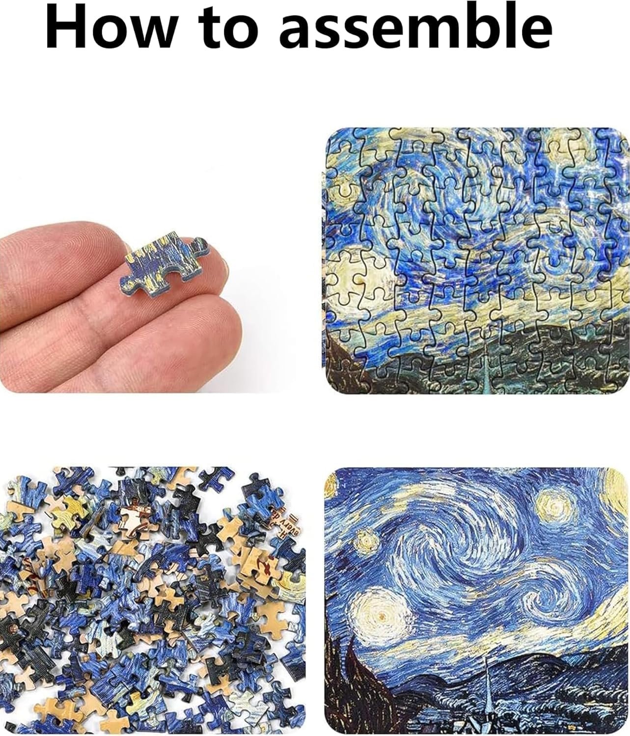 Пазлы Mini 150 деталей, в тубах, 4 шт., 15 x 10 см, фото №3