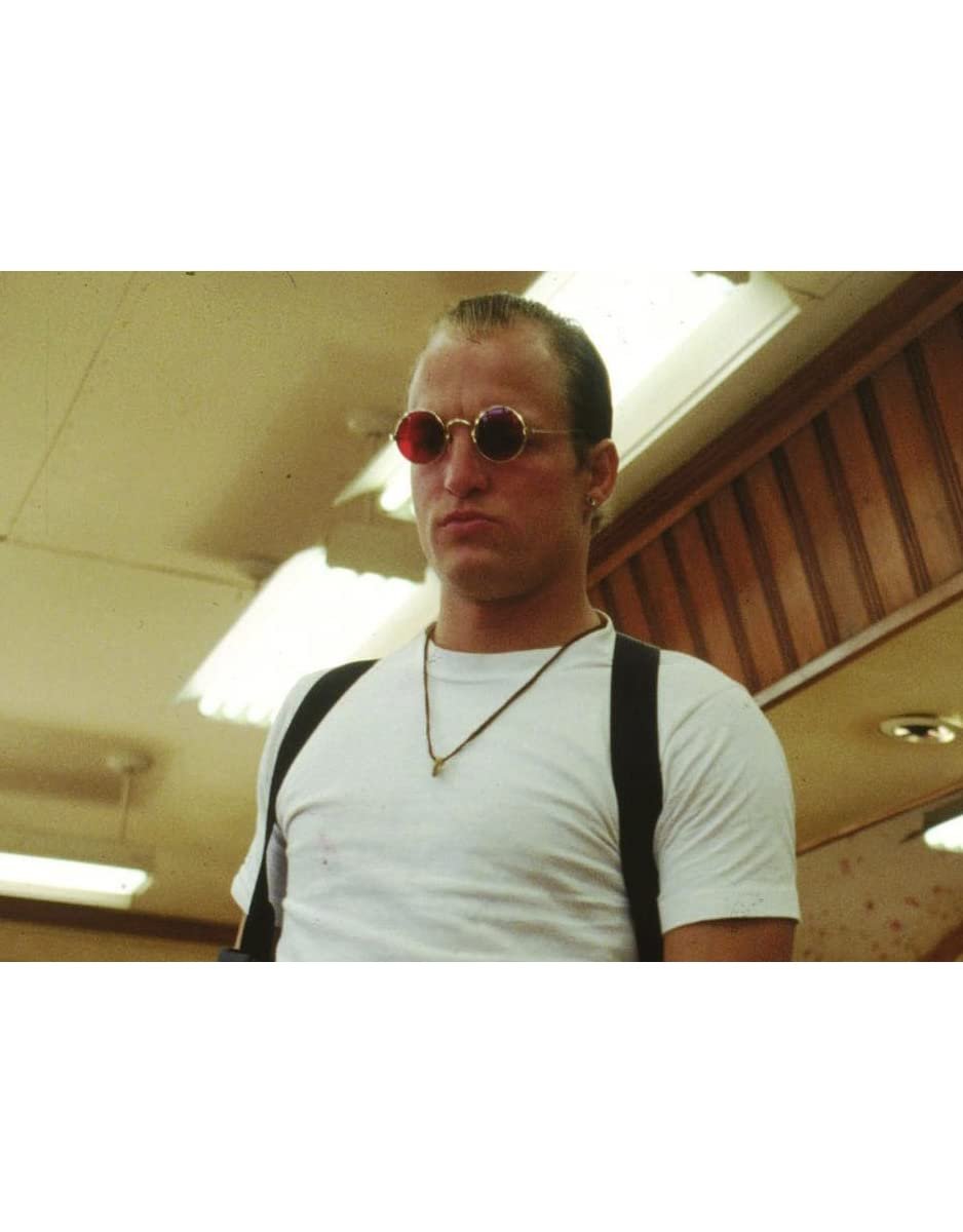 Сонцезахисні окуляри Natural Born Killers Knox Style Сріблястий Червоний, фото №2