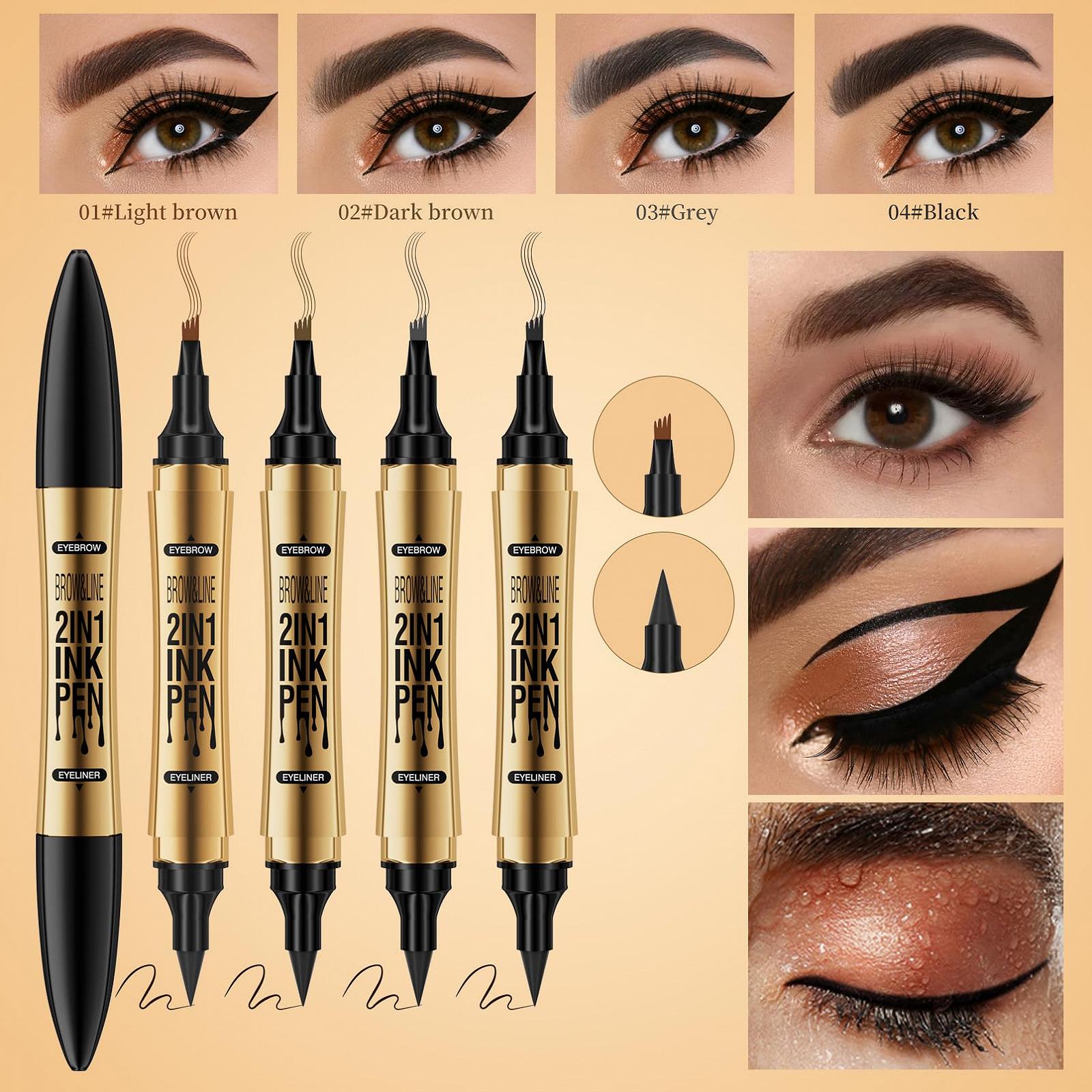 Олівець для брів iMethod Magic Eyebrow Pencil 3D Microblading 4 Tips 4 шт., фото №2 Олівець для брів iMethod Magic Eyebrow Pencil 3D Microblading 4 Tips 4 шт., фото №2