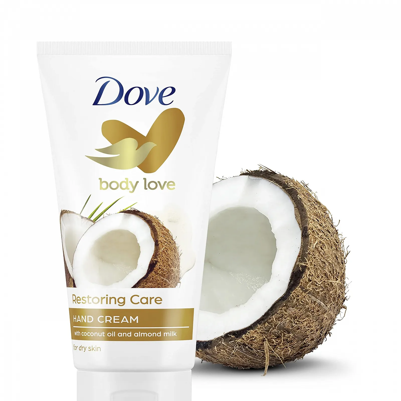 Крем для рук Dove Coconut and Almond Milk Oil 500 мл, фото №4