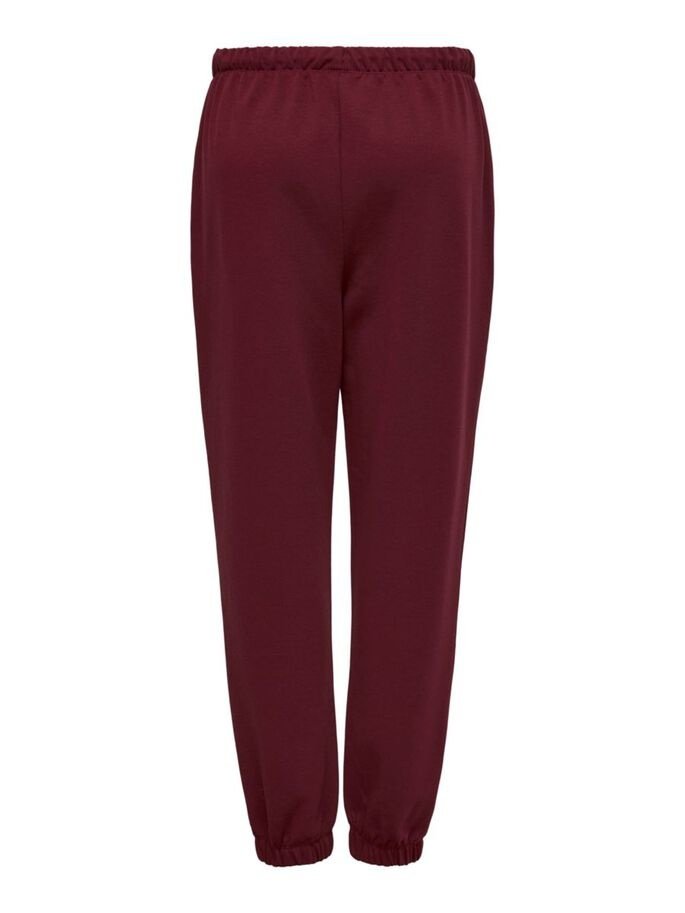 Штани ONLCOLLEGE LIFE PANTS SWT 15235557-Cabernet-Print: PORTLAND ONLY Бордовий XL, фото №5
