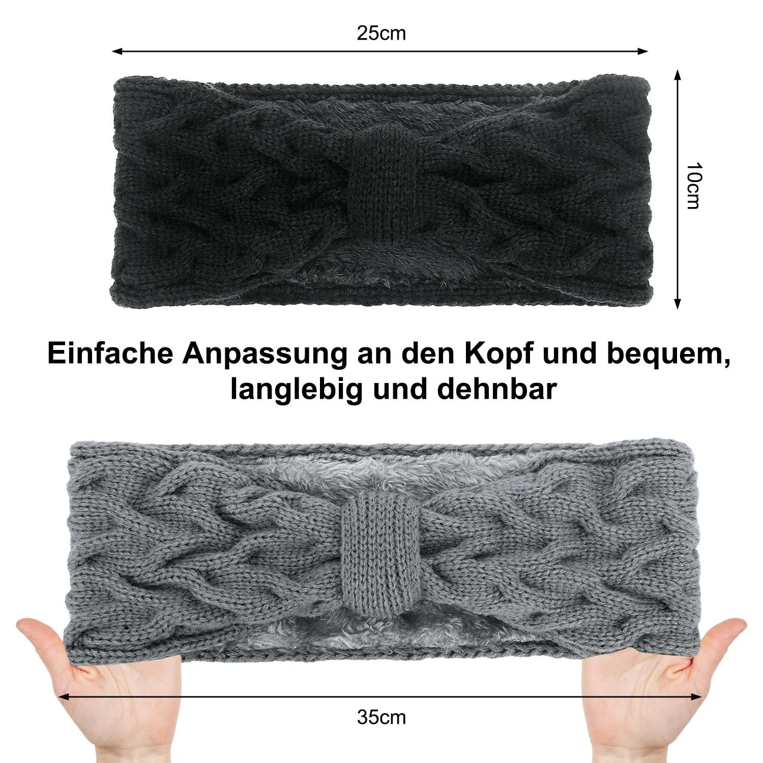 Жіноча зимова пов'язка на голову, фото №2 Жіноча зимова пов'язка на голову, фото №2