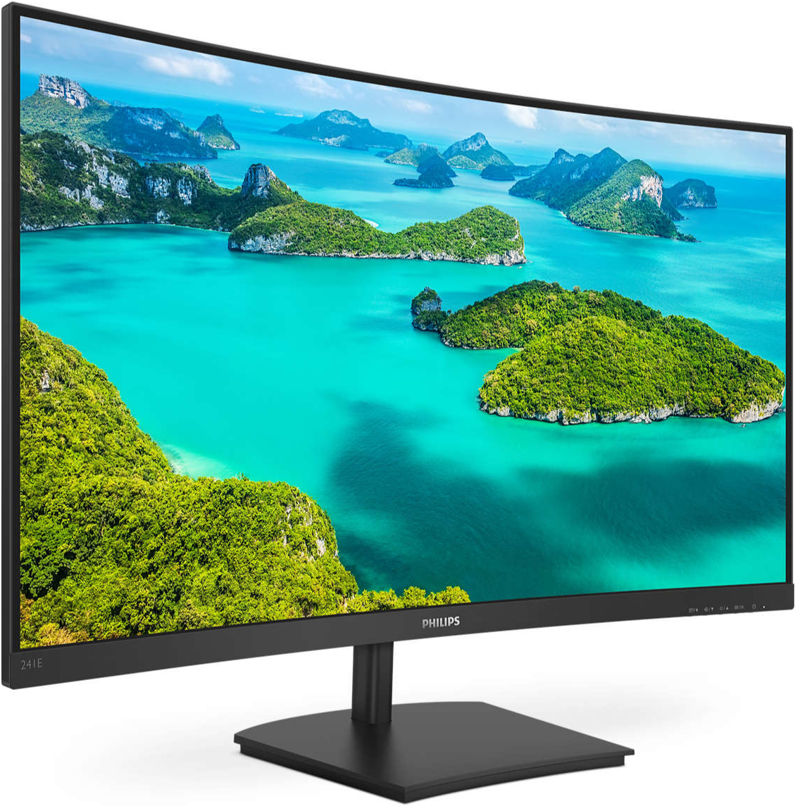 Монітор 24" Philips E Line 241E1SC/00 Full HD VA 75 Гц, фото №2