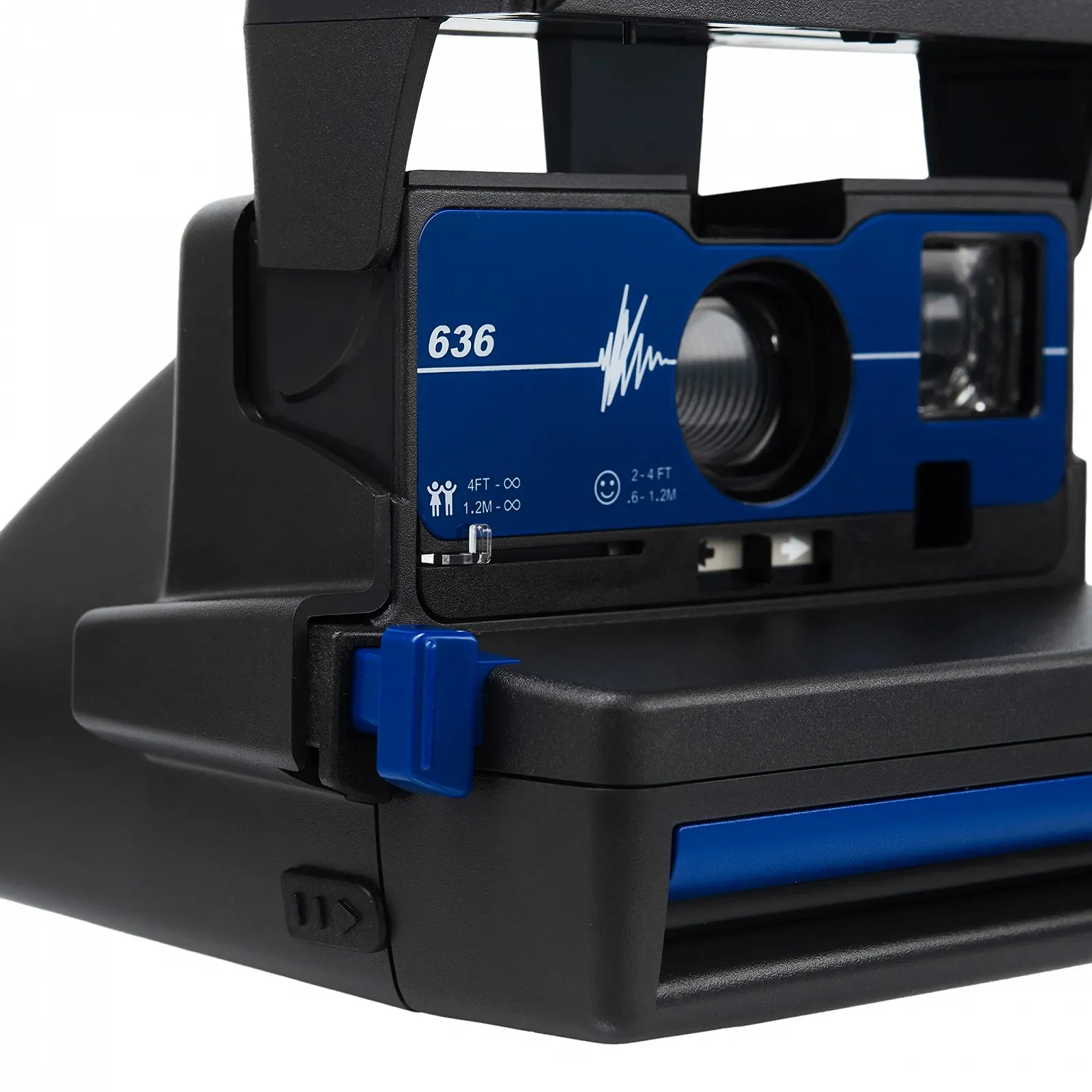 Фотокамера мгновенной печати Polaroid 636 Black / Blue с ремешком и инструкцией в оригинальной упаковке, фото №7