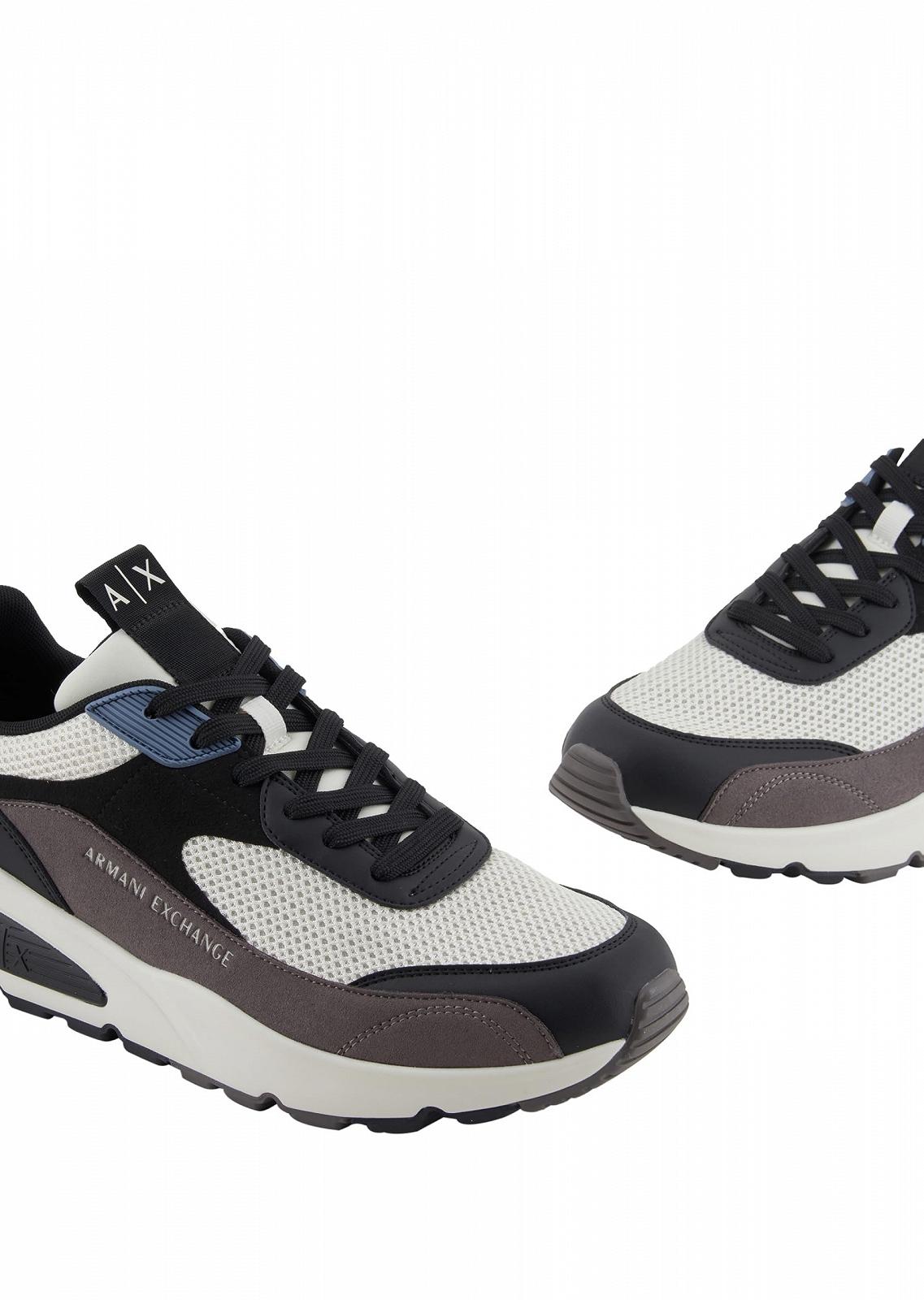 Кроссовки Armani Exchange Multicoloured Side Extended Logo Lace Up, фото №2