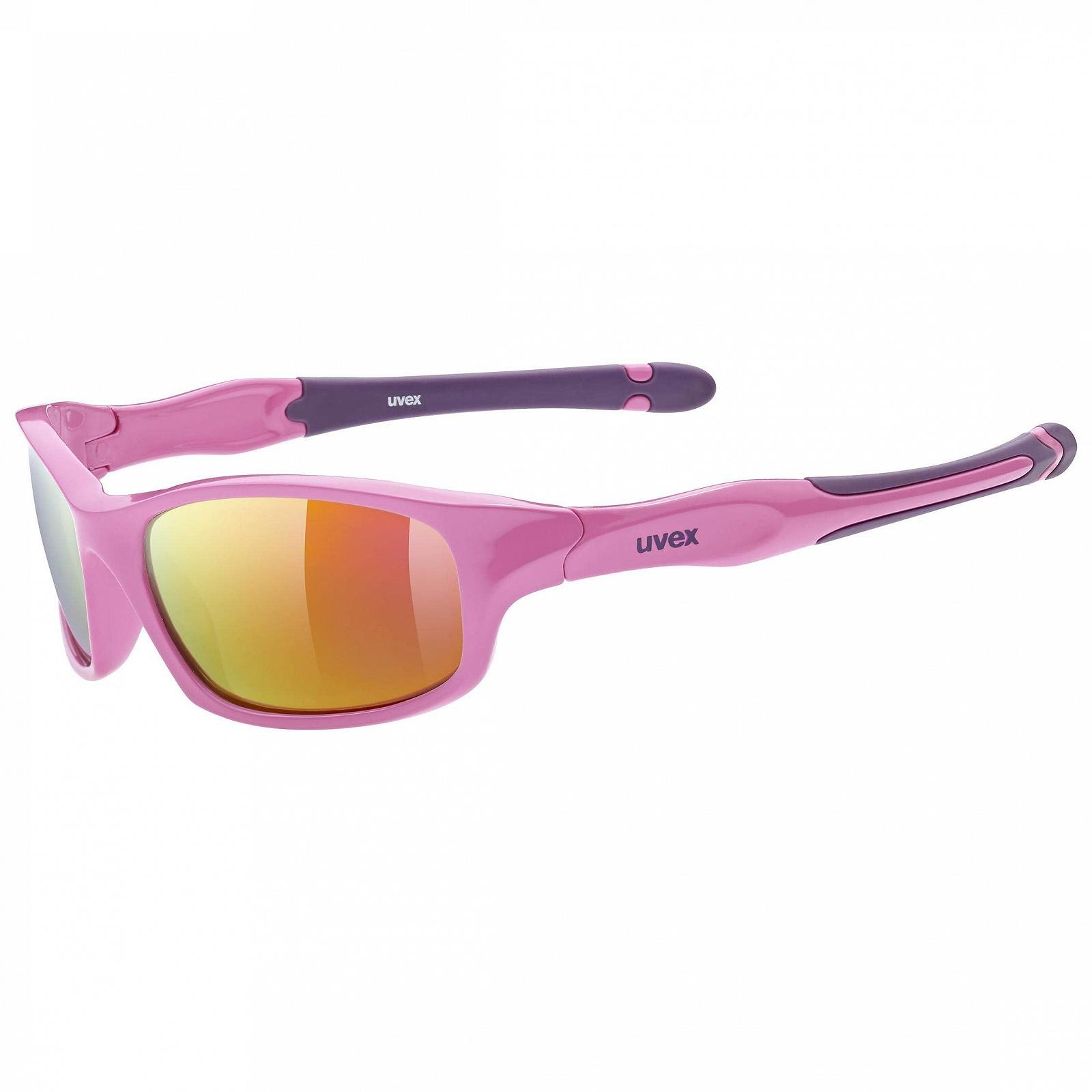 Велосипедный Шлем Uvex Детский Kid 3 Pink Flower + Солнцезащитные очки Sportstyle 507 Pink Purple/Pink, One Size, фото №3