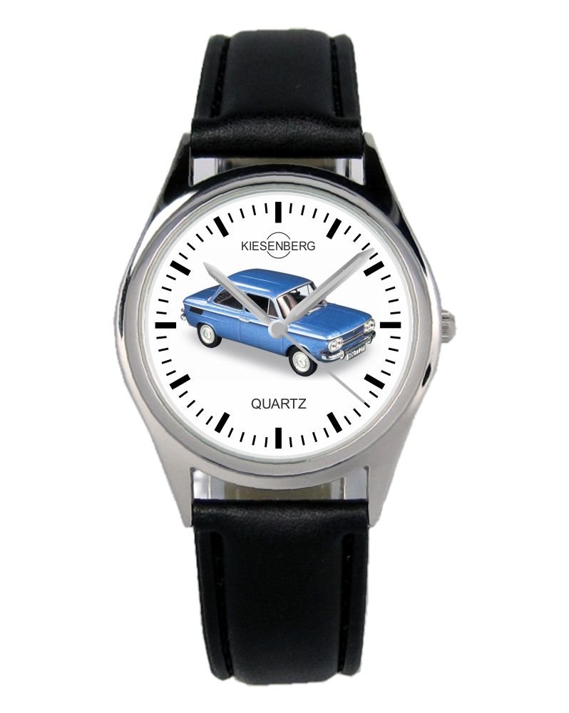 Часы KIESENBERG NSU TT Blue Vintage Car Gift Idea Unisex Кожаный ремешок 36 мм B-1882, фото №1 Часы KIESENBERG NSU TT Blue Vintage Car Gift Idea Unisex Кожаный ремешок 36 мм B-1882, фото №1