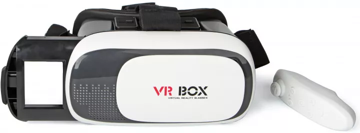 3D Очки виртуальной реальности с пультом управления для телефона VRBOX 2.0 ВиАр шлем, фото №5