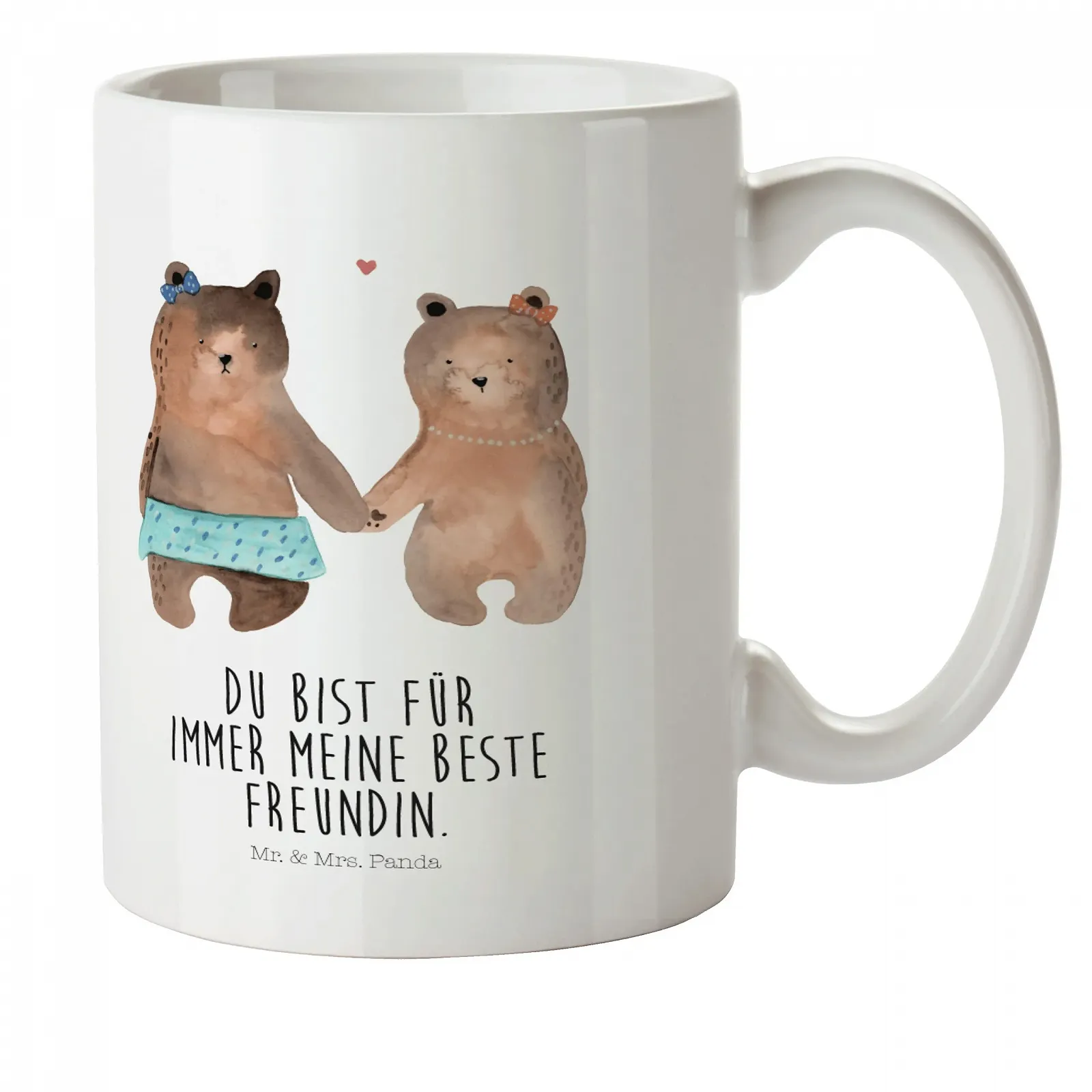 Кухоль Дитячий Mr. & Mrs. Panda Ведмідь Подруга, фото №1