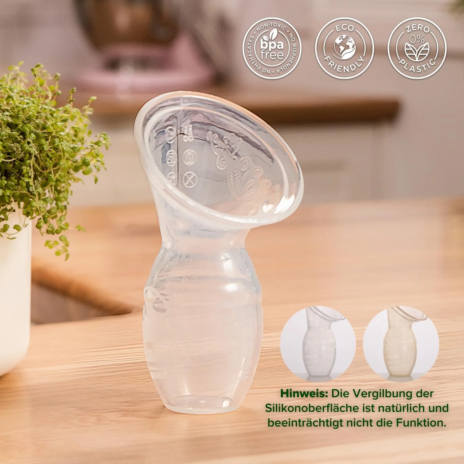 Ручной Молокоотсос haakaa Silicone 100 мл Прозрачный, фото №8 Ручной Молокоотсос haakaa Silicone 100 мл Прозрачный, фото №8