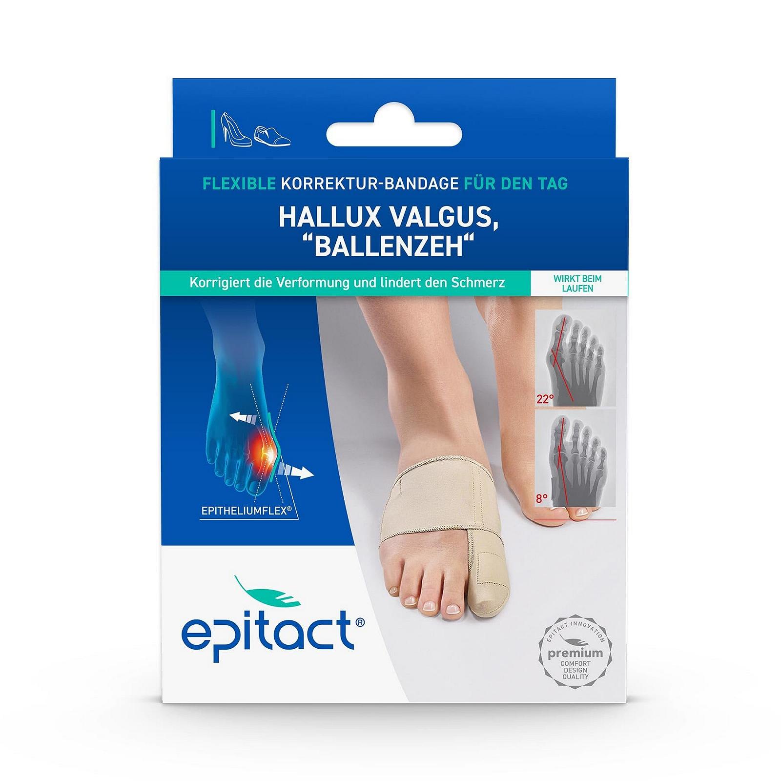 Ортез для корекції вальгусної деформації великого пальця стопи Epitact, розмір: M, фото №2