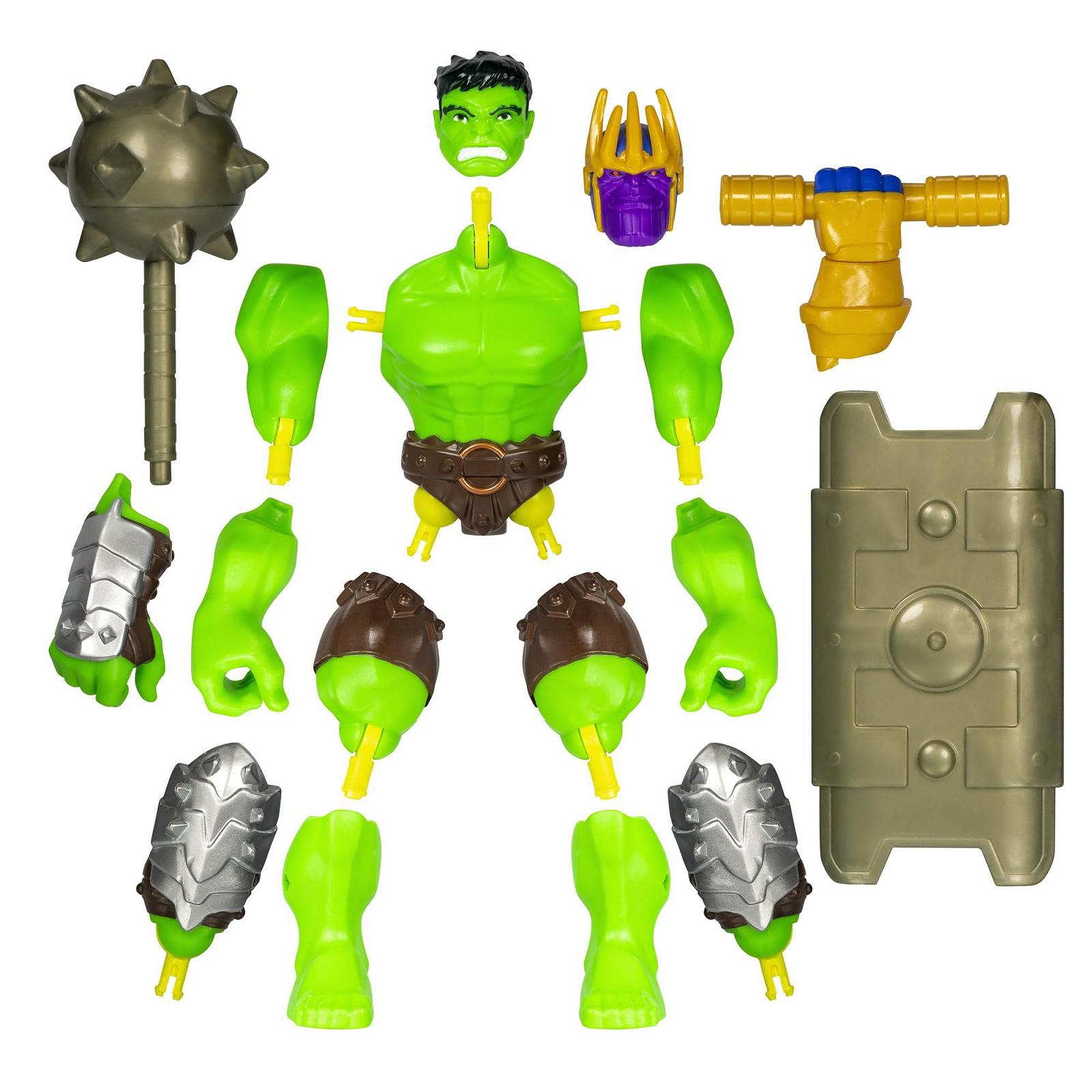 Фігурка Hulk Marvel MixMashers Deluxe з аксесуарами, фото №11