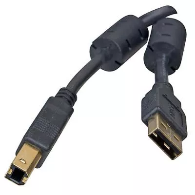 Кабель для принтера USB 2.0 AM/BM 1.8m Defender 87430, фото №1