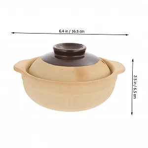 Кастрюля-кокор VALICLUD керамическая с крышкой энергосберегающая термостойкая для плит synthetic.ua - Фото 1