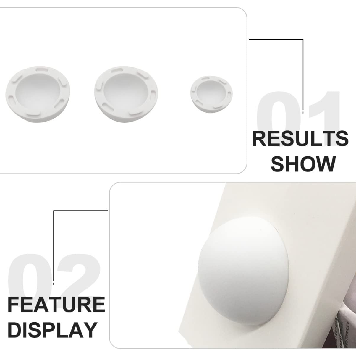 Підставка для ноутбука GALPADA 4 шт., кулькова форма, силіконові ніжки для ноутбука, охолоджуюча, фото №8